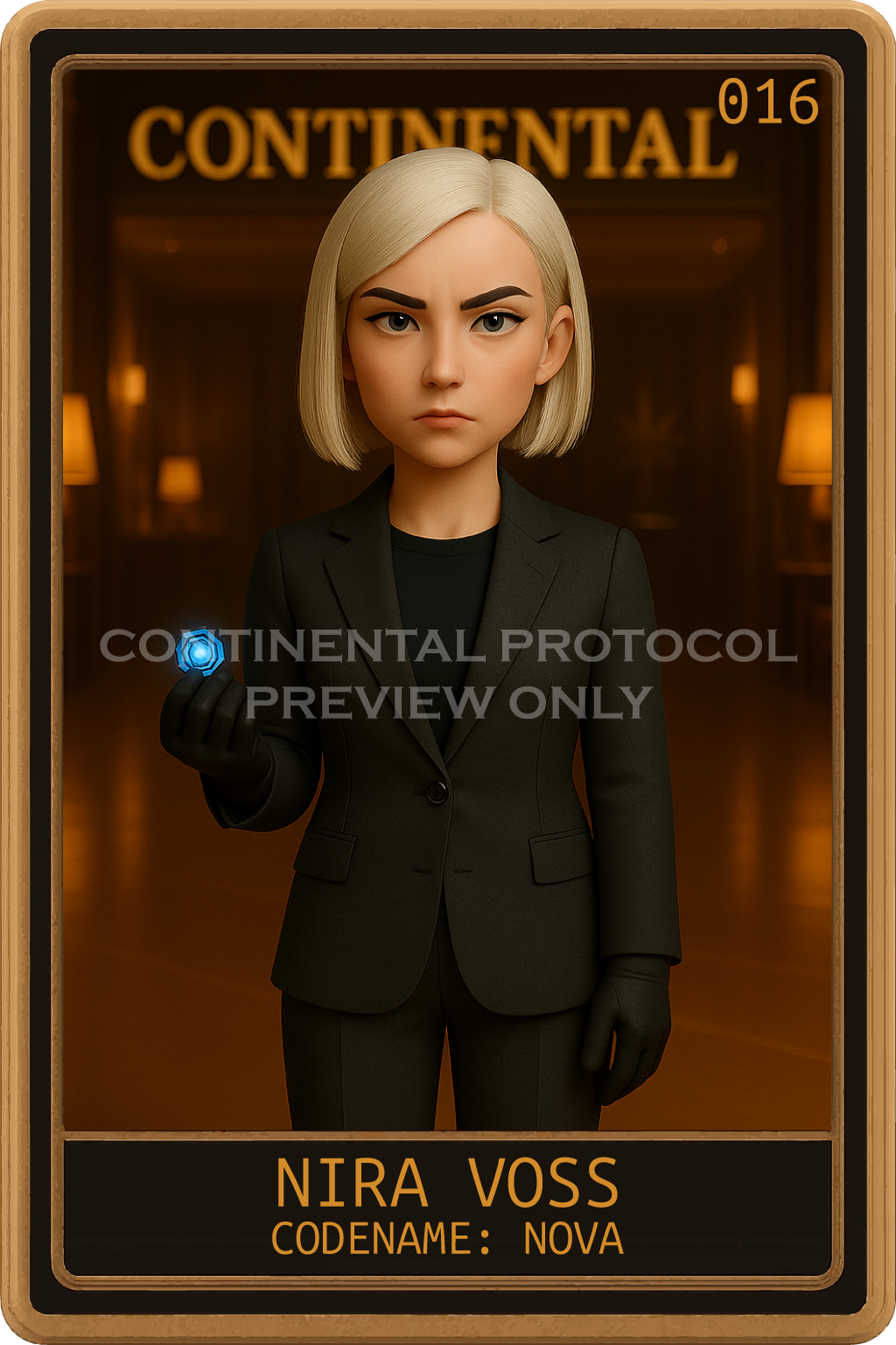 Card 016 — Nova front