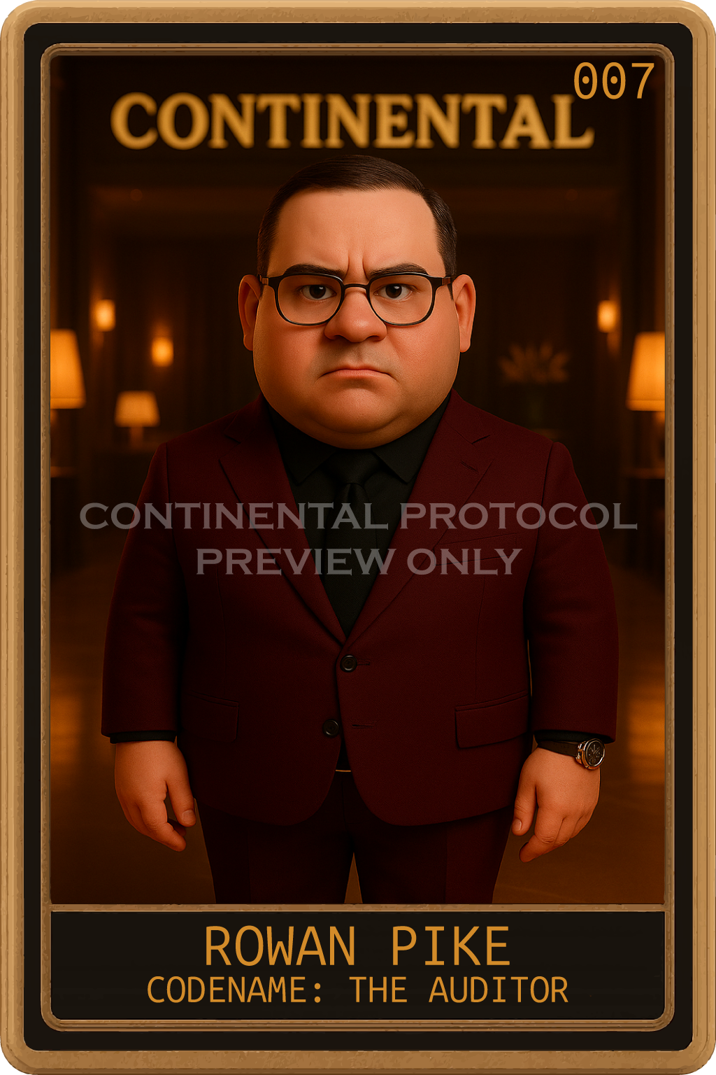 Card 007 — Rowan Pike front